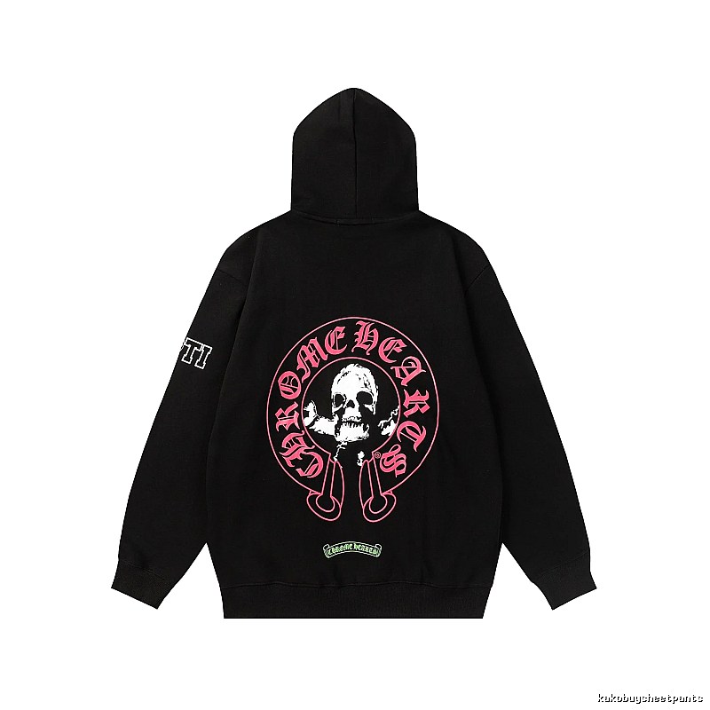 Chrome Hearts 2089-81 Black Cross Graphic Hoodie Coffee Run