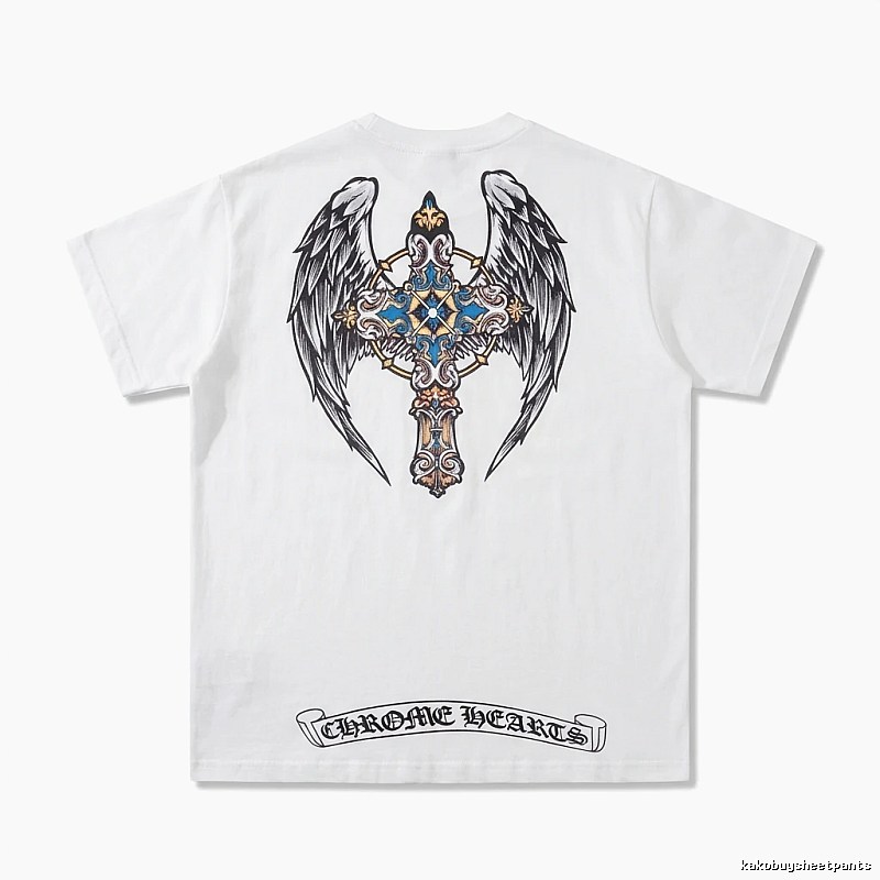 Chrome Hearts Angel Cross White T-shirt