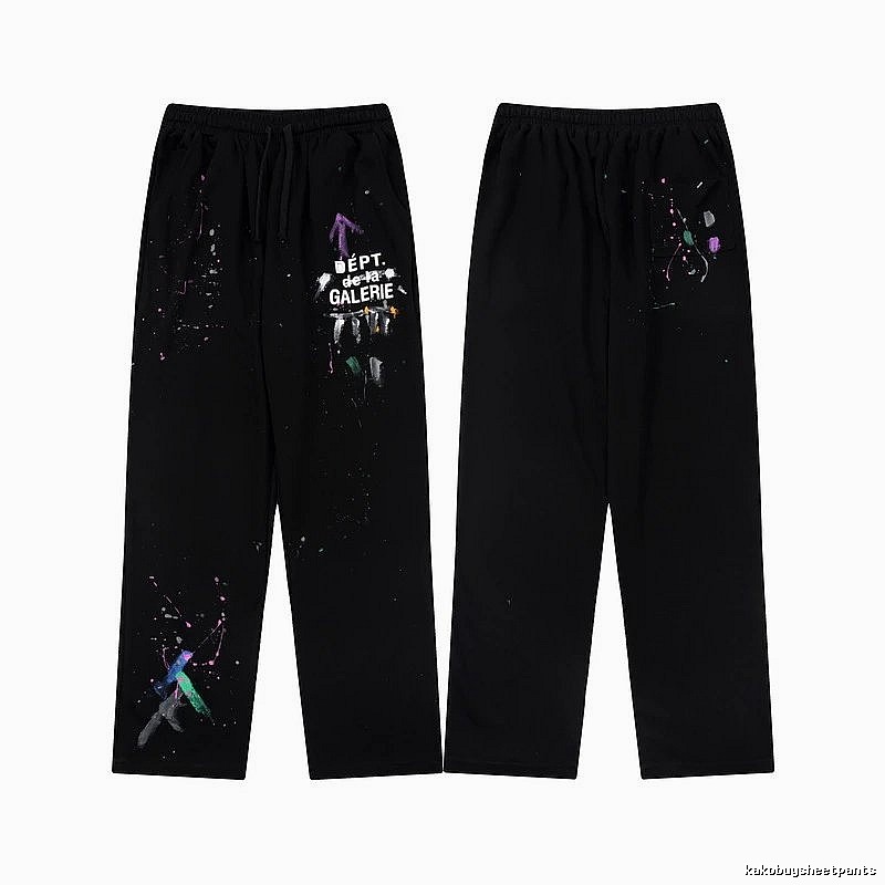 Chrome Hearts Compact Graphic sweatpants Black Printed Graphics for Smart Casual Looks