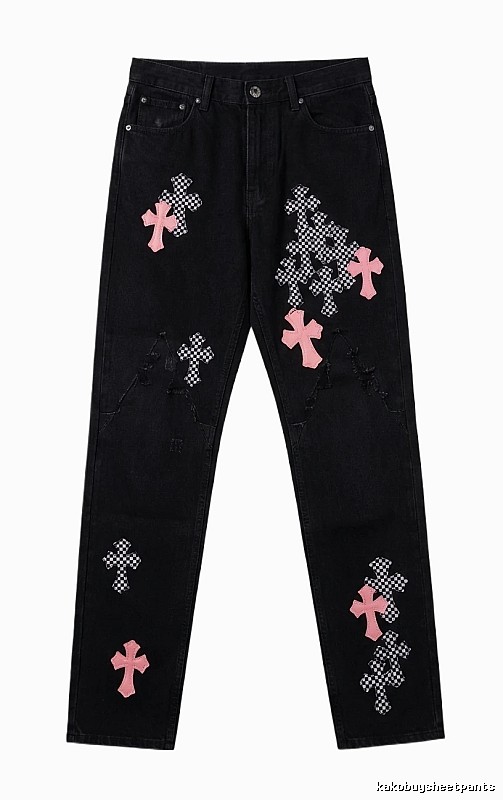 Chrome Hearts Cross Cool Black Jeans