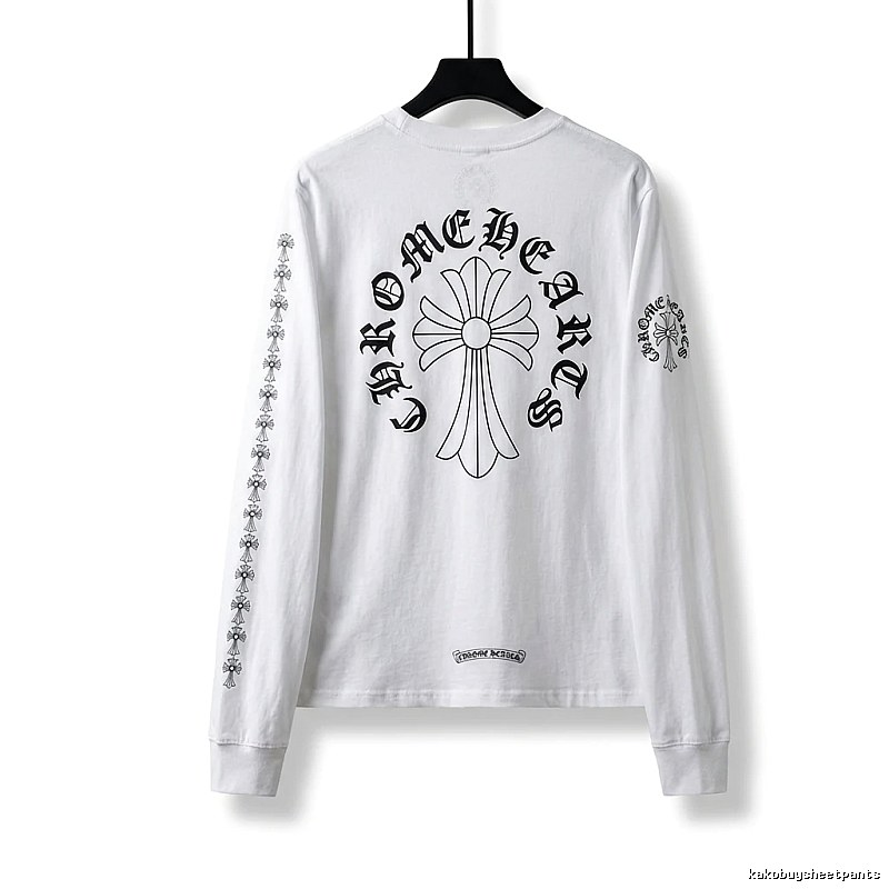 Chrome Hearts Cross Dark Style White T-shirt