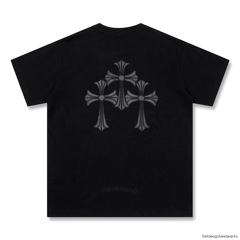 Chrome Hearts Cross Print Black T-shirt