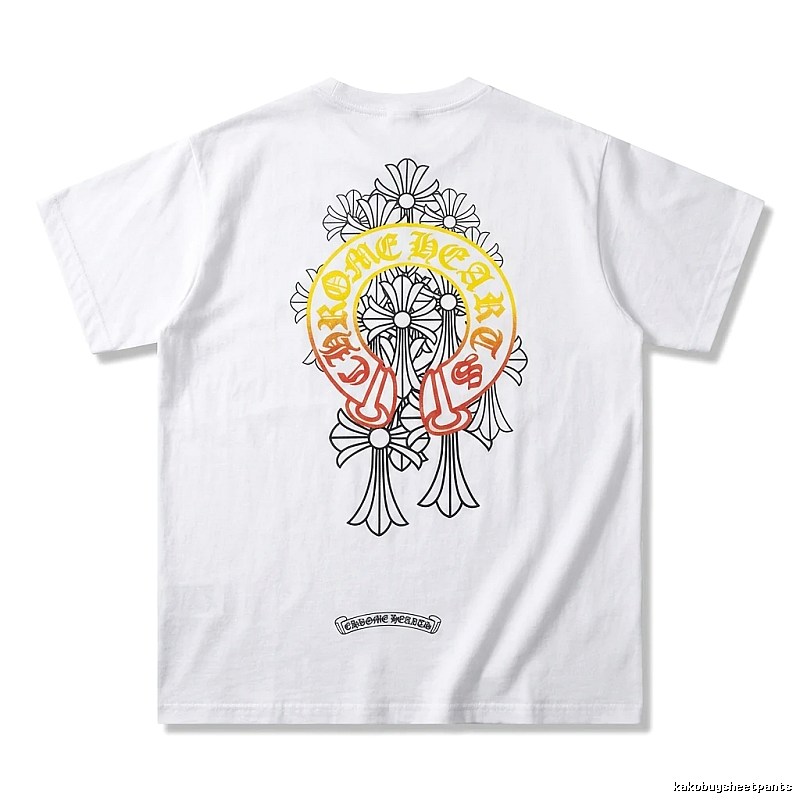 Chrome Hearts Retro Style White T-shirt