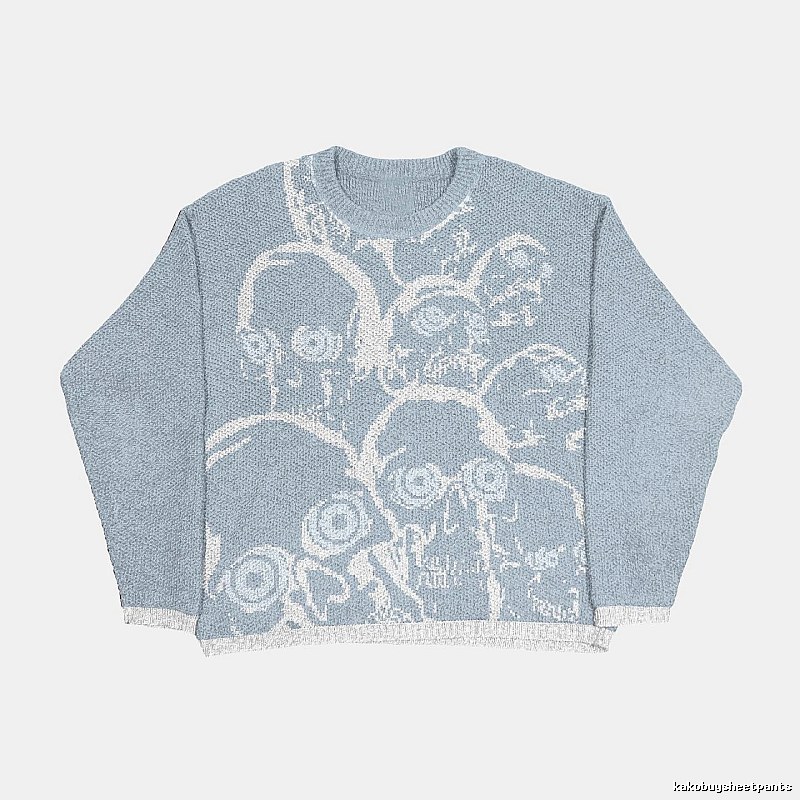 Classic Anime graphic sweater Black Knit Top with Travel-Friendly Style