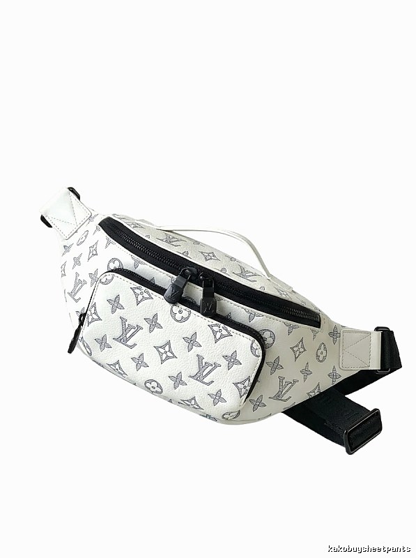 Classic LV Fashion White Waist Bag