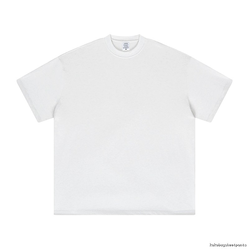 Classic Plain white T-shirt Minimal White Short for Daily Styling