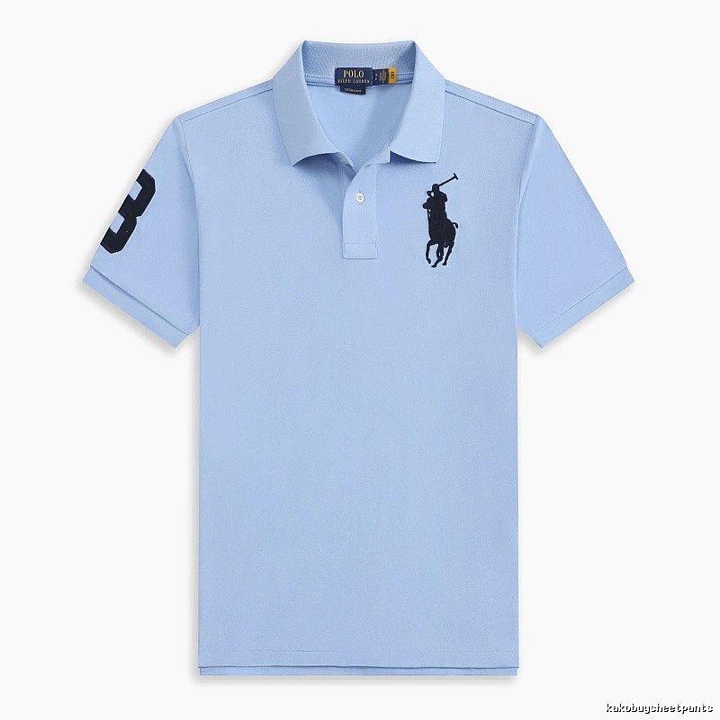 Classic Ralph Lauren Light Blue Polo Shirt
