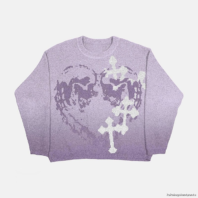 Compact Anime graphic sweater Black Knit Top for Sport-Inspired Styling