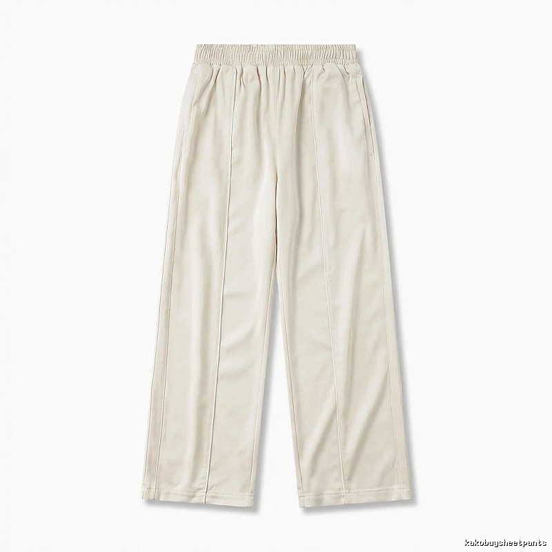 Corteiz minimalist style off-white wide-leg pants
