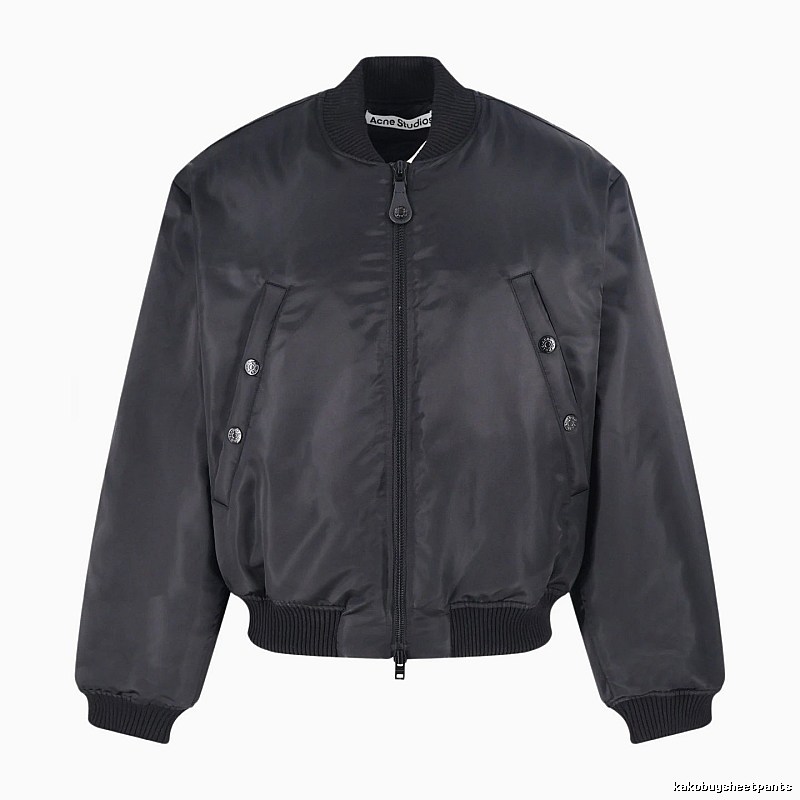 C.P. Bomber Jacket in Charcoal - smooth shell