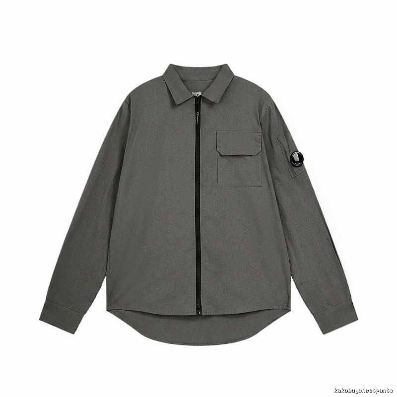 C.P. Grey Workwear Style Shirt
