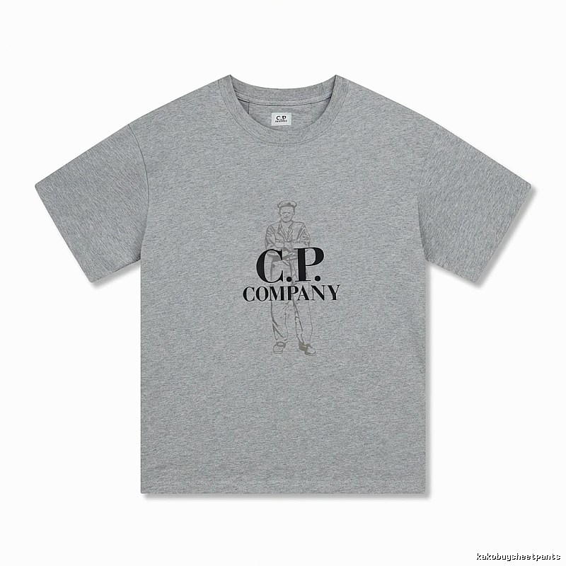 C.P. Retro Style Gray T-shirt
