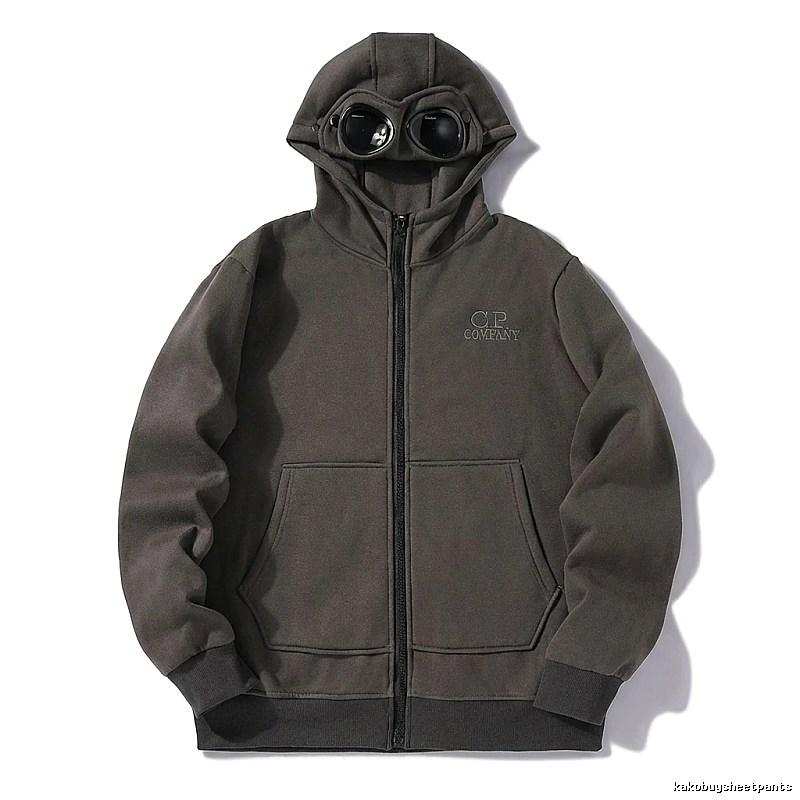 C.P. workwear style dark gray hoodie