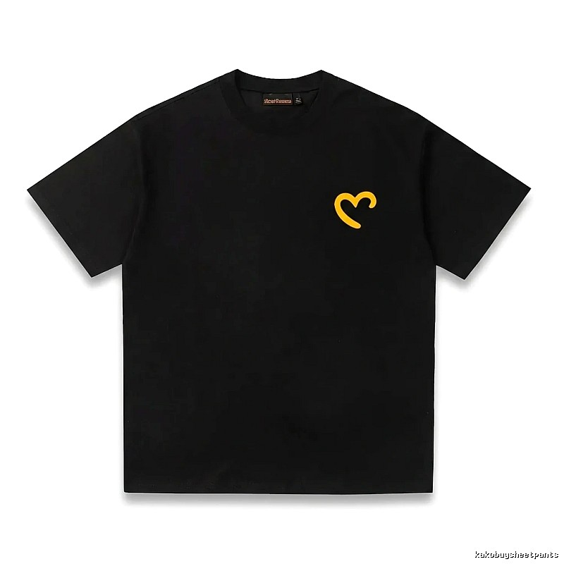 DREW Basic Style Simple Black T-shirt