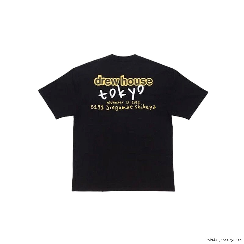 DrewHouse Tokyo Limited Street Style Black T-Shirt