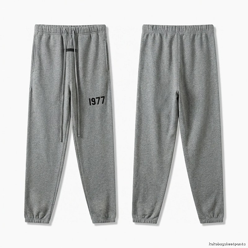ESSENTIALS 1977 Casual Grey Sweatpants