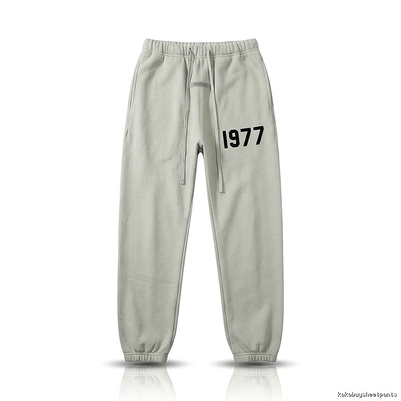 ESSENTIALS 1977 Casual Style Light Gray Sweatpants