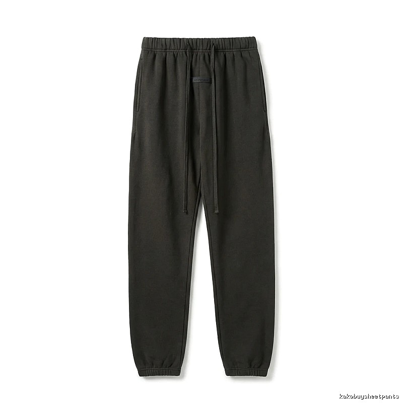 ESSENTIALS Basic Casual Black Pants