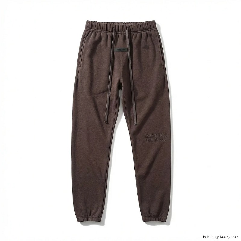 ESSENTIALS Casual Dark Brown Sweatpants