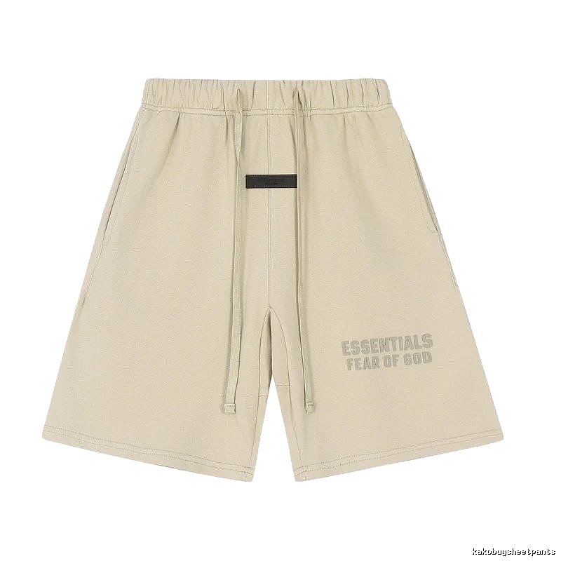 ESSENTIALS casual khaki shorts