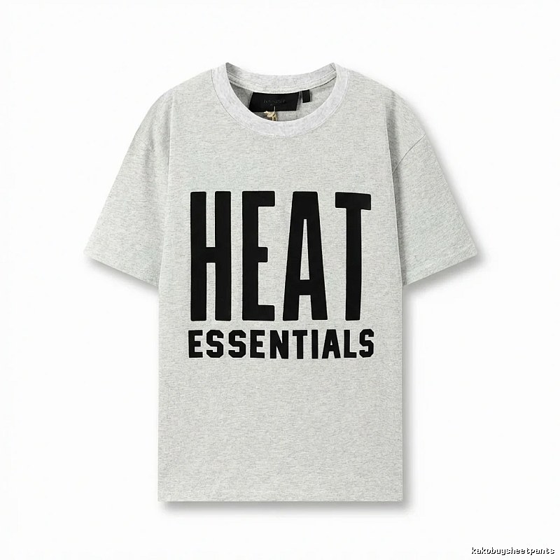 ESSENTIALS HEAT Series Grey T-shirt