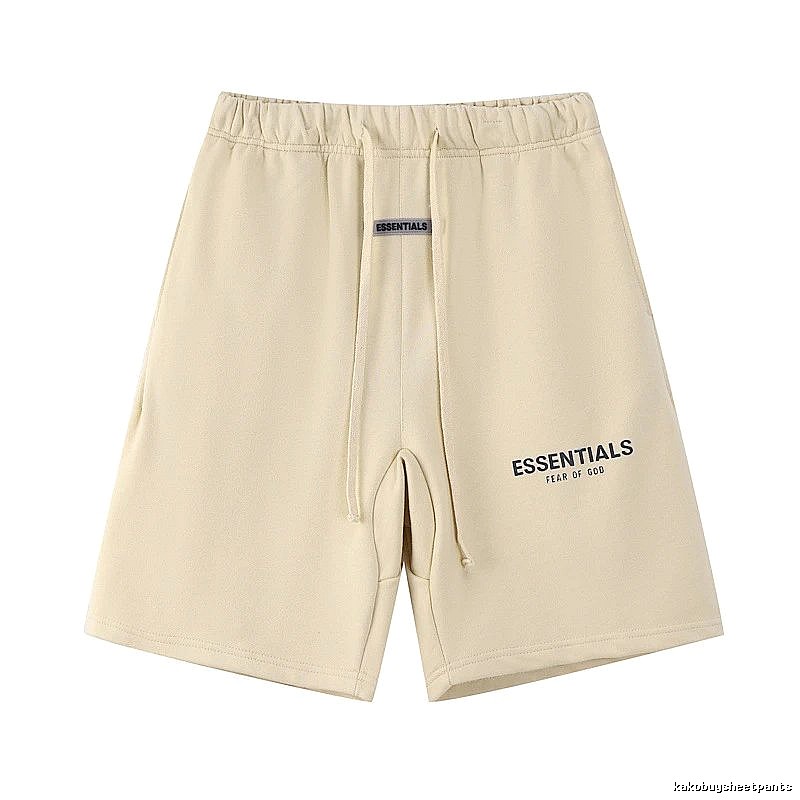 ESSENTIALS minimalist style beige shorts