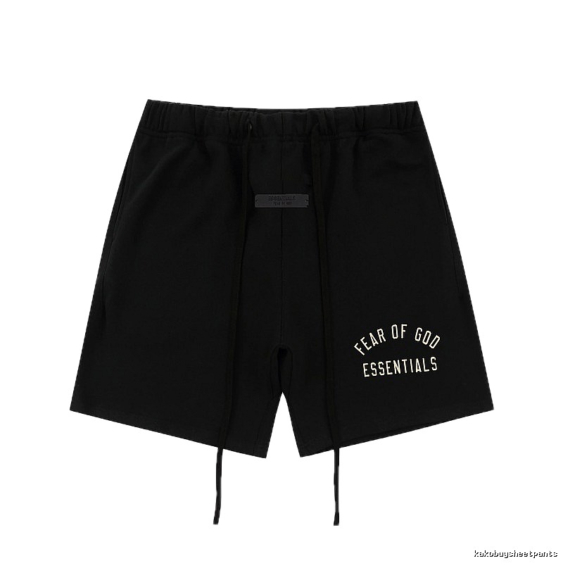 ESSENTIALS minimalist style black shorts