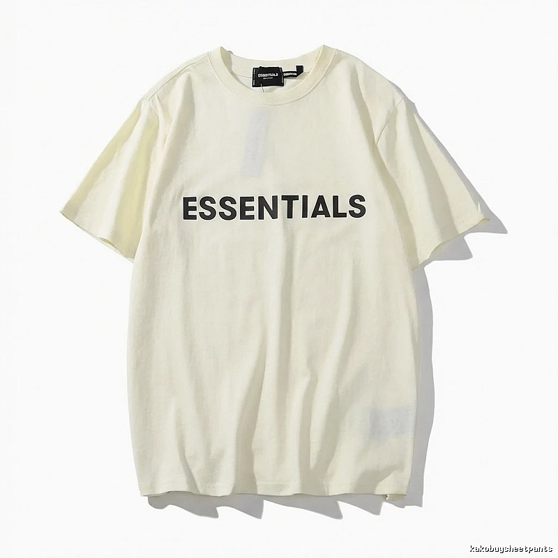 ESSENTIALS Simple White T-shirt
