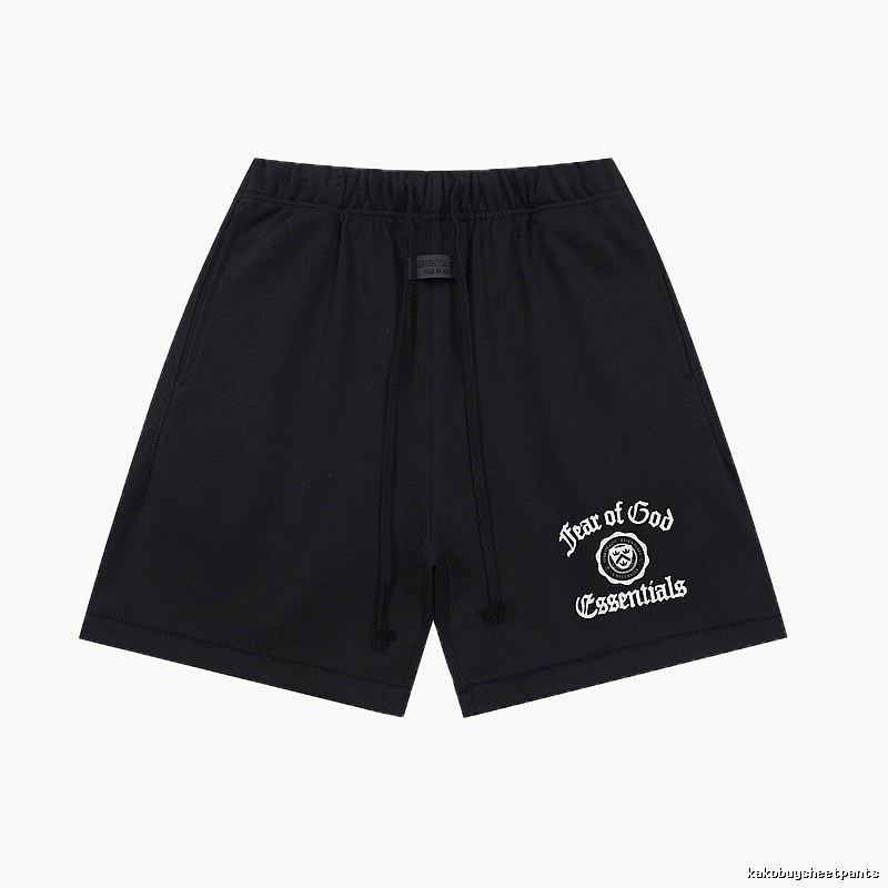 ESSENTIALS trendy brand black shorts