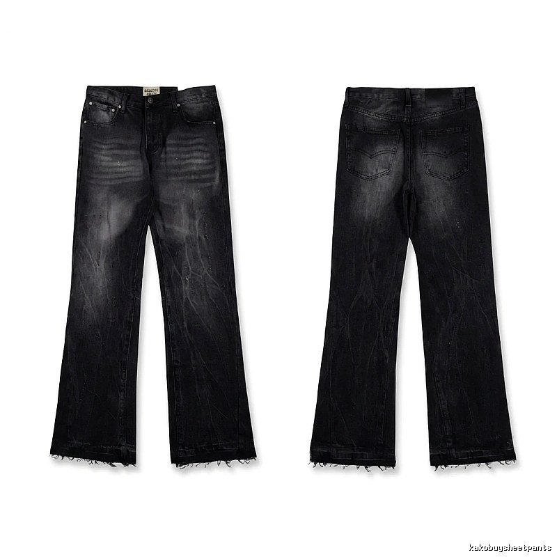 Gallery Dept. Distressed Black Jeans
