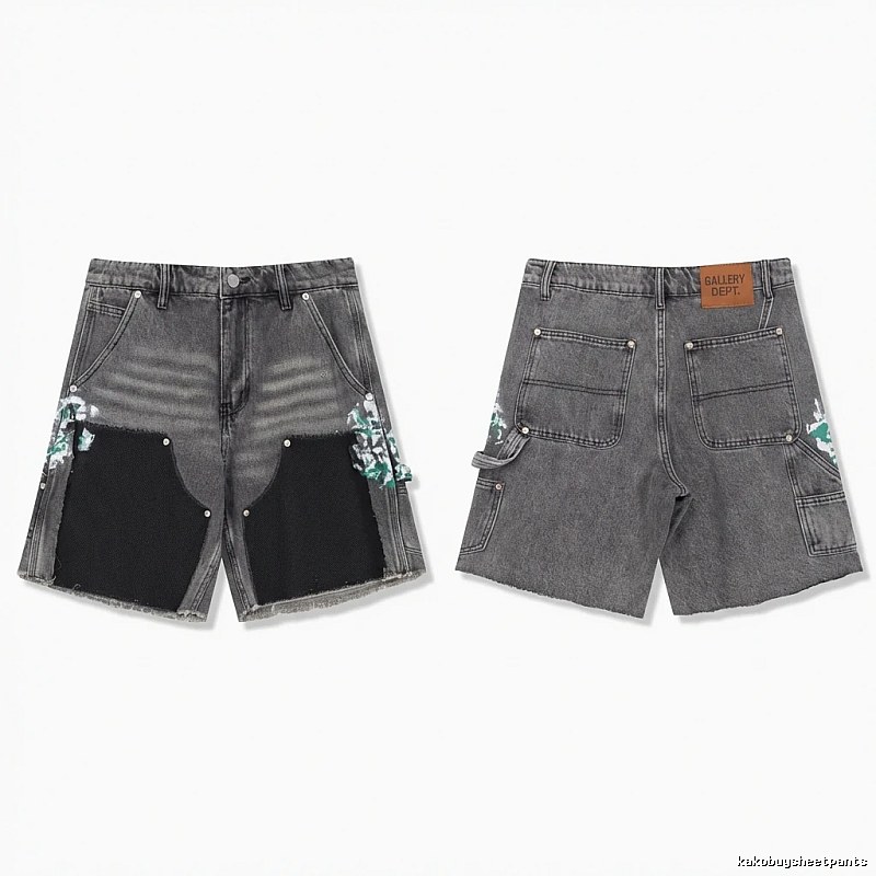 Gallery Dept. Distressed Denim Shorts