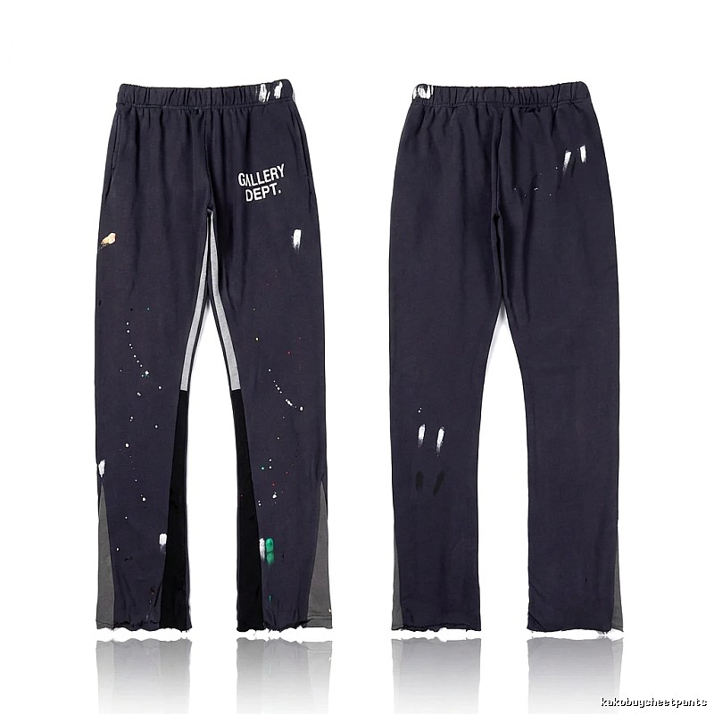 Gallery Dept Graffiti Style Black Trousers