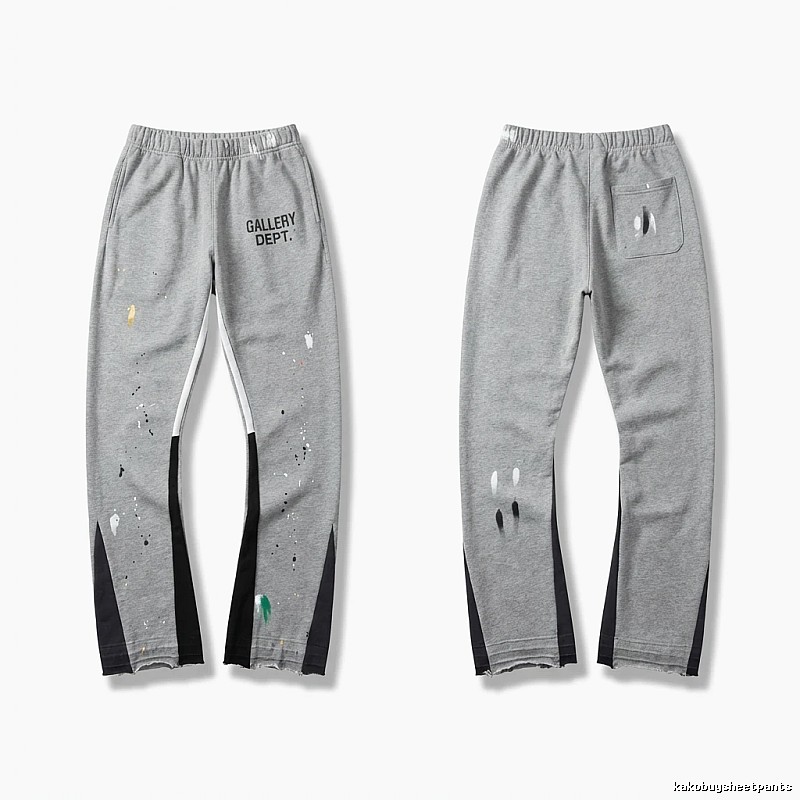 Gallery Dept Graffiti Style Gray Sweatpants