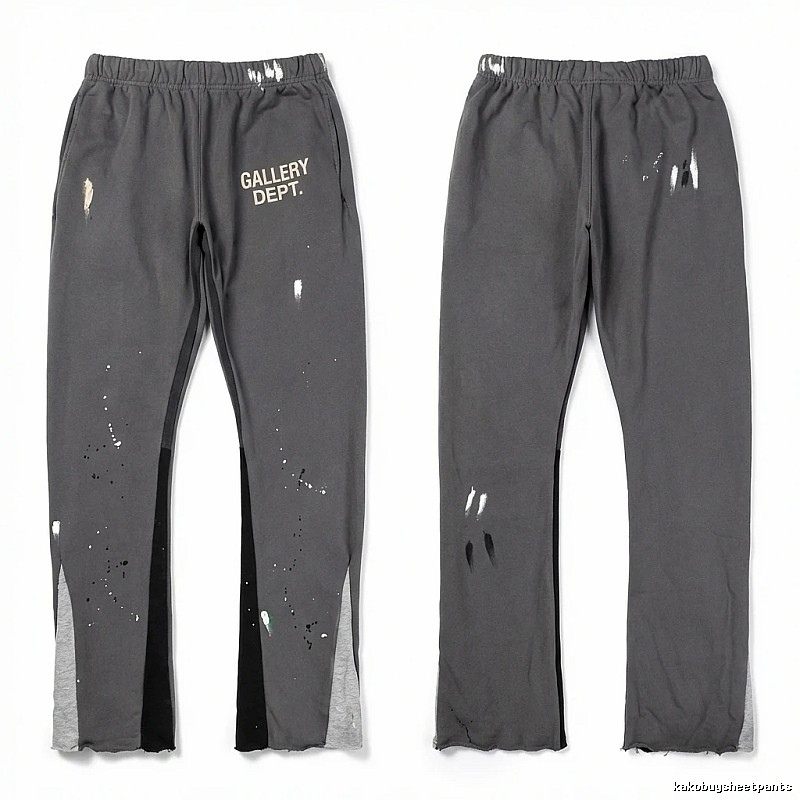 Gallery Dept Ripped Grey Sweatpants