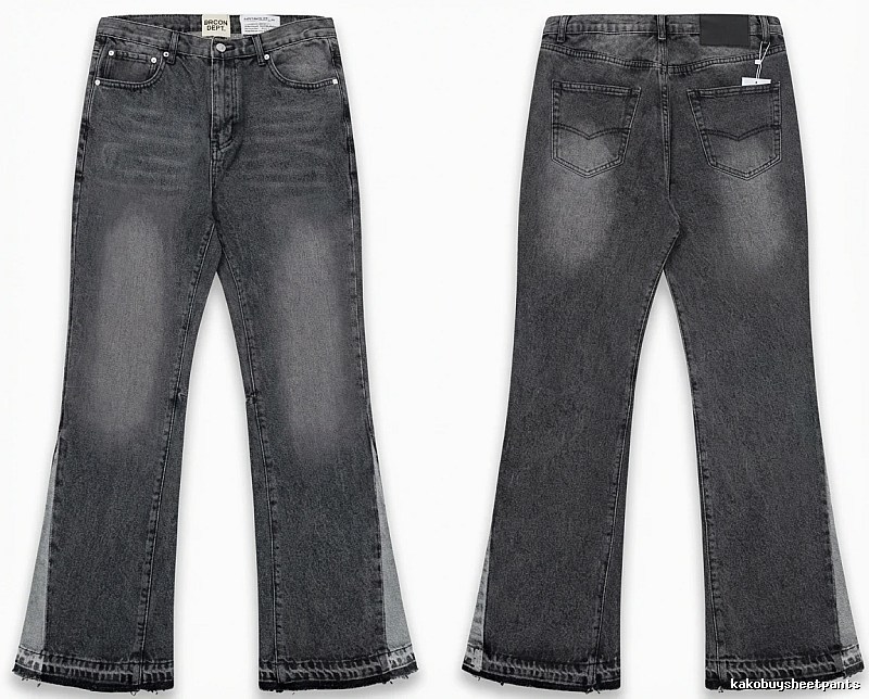 Gallery Dept. Ripped Retro Style Grey Pants