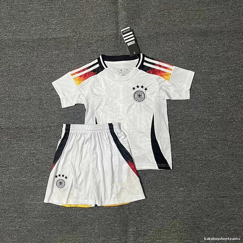 Germany Classic Soccer jersey set White Germany Football for Daily Styling