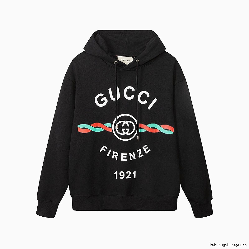 Gucci Hoodie with Black Hoodie with Gucci Firenze