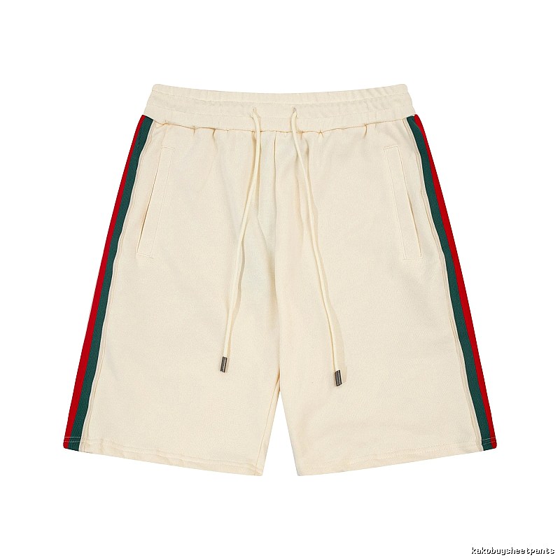 Gucci retro style off-white shorts