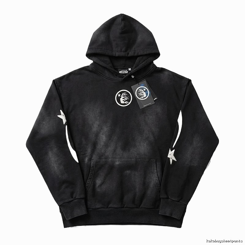 Hellstar dark style black hoodie