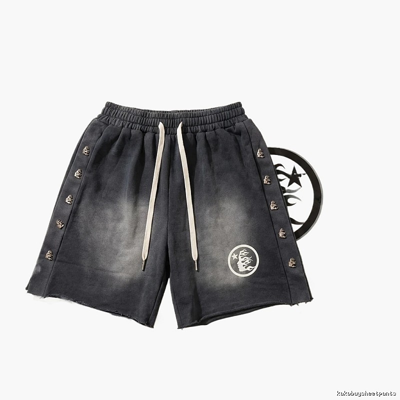 Hellstar Dark Style Gradient Shorts