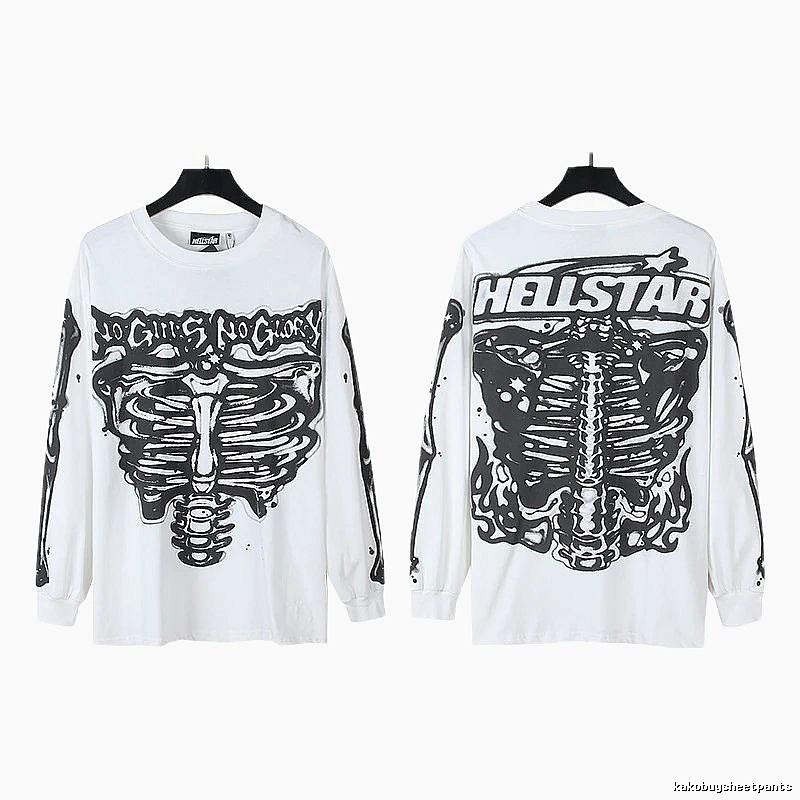Hellstar Dark Style Skull White T-shirt