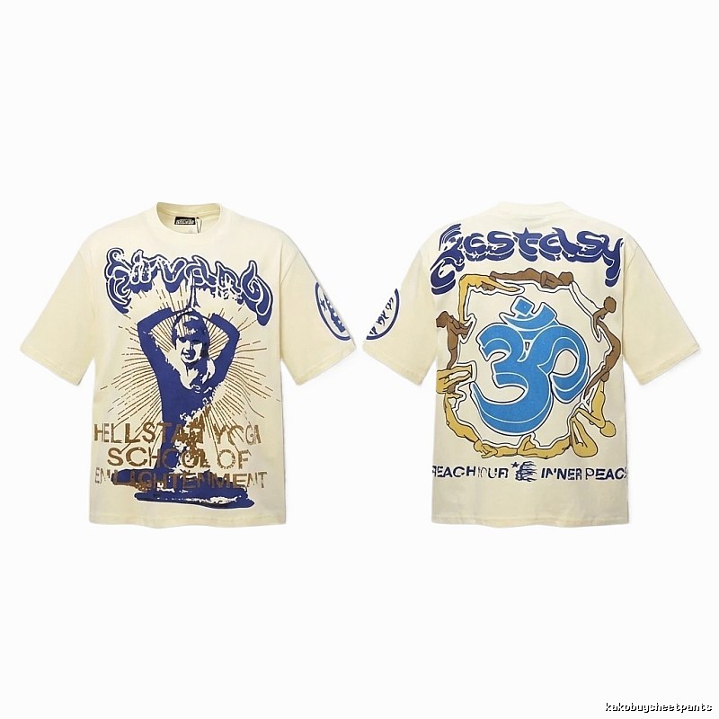 Hellstar Yoga Series Retro-Style T-Shirts