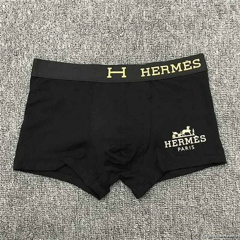 Hermes Classic Logo boxer briefs Black Boxer Briefs for Daily Styling
