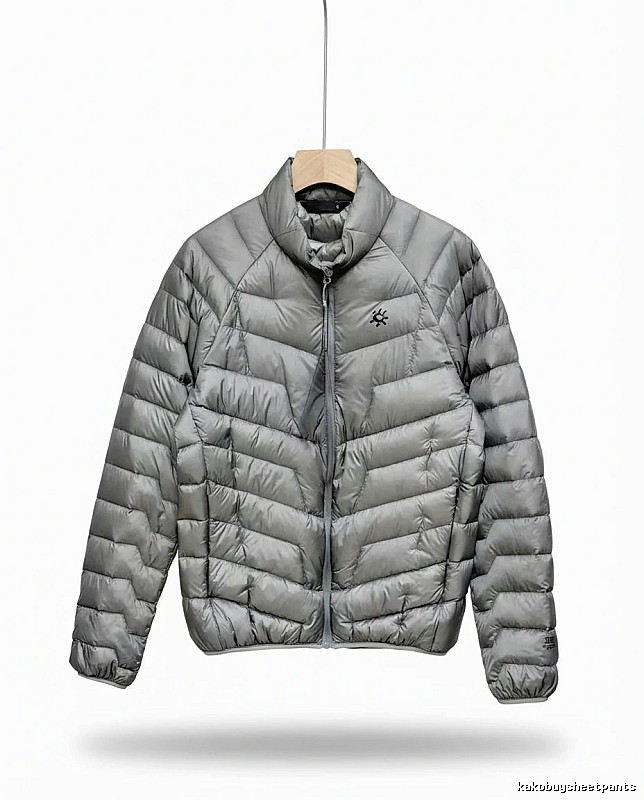 KAILAS Outdoor Style Silver Gray Down Jacket