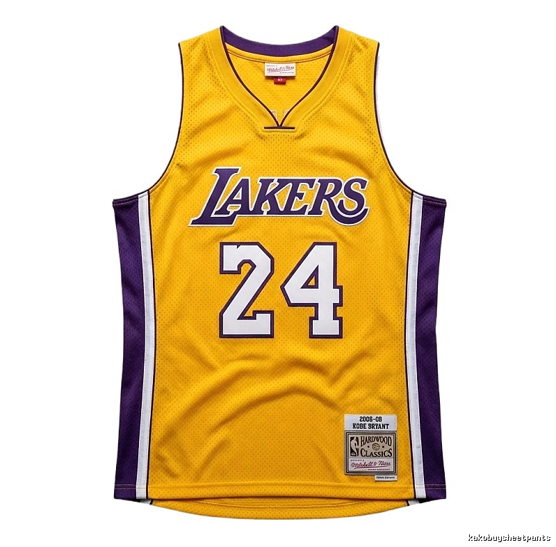 Kobe Kobe No. 24 yellow jersey