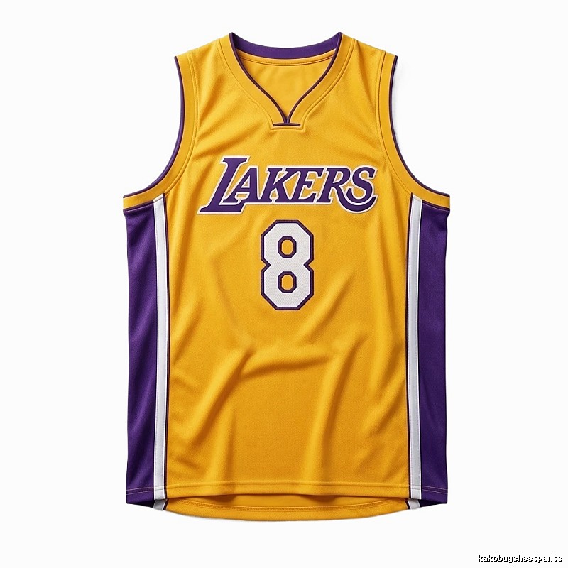 Kobe Lakers retro yellow jersey