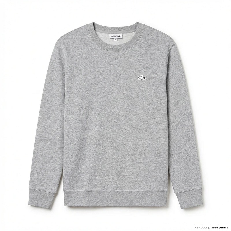 Lacoste basic simple grey sweatshirt