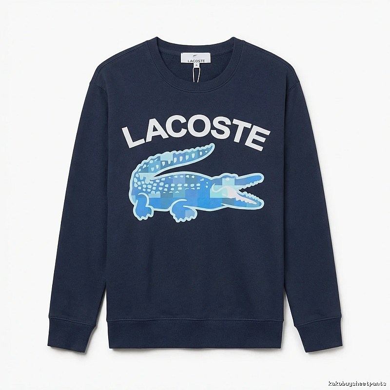 Lacoste Classic Style Fashion Navy Blue Sweatshirt