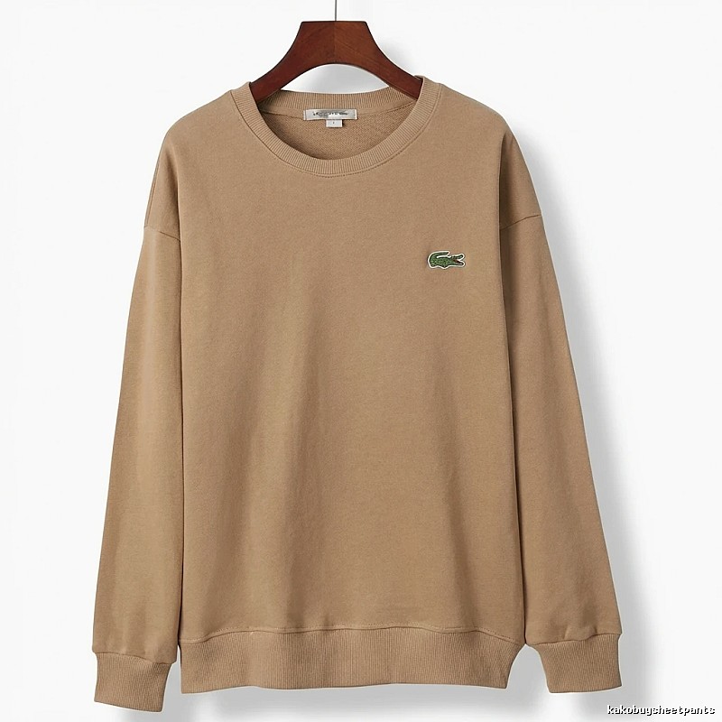 Lacoste solid color casual style sweatshirt