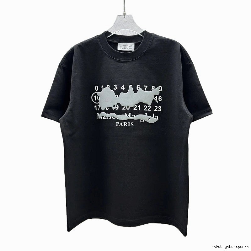 Maison Margiela Digital High Street Black T-shirt